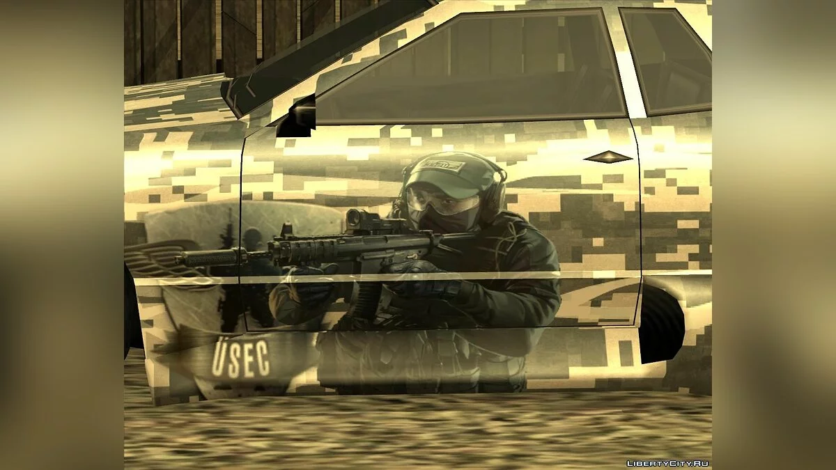 Contract Wars U.S.E.C Vinyl by ReDanS / GTA San Andreas