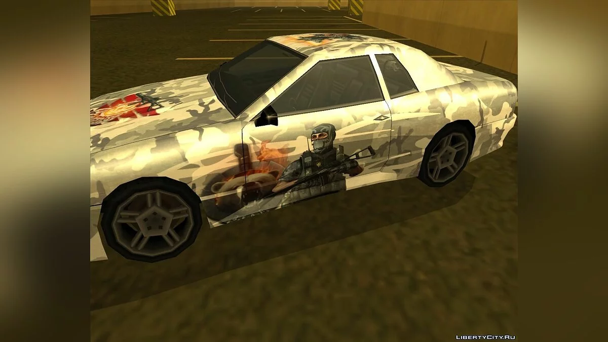 Contract Wars Vinyl by ReDanS / GTA San Andreas