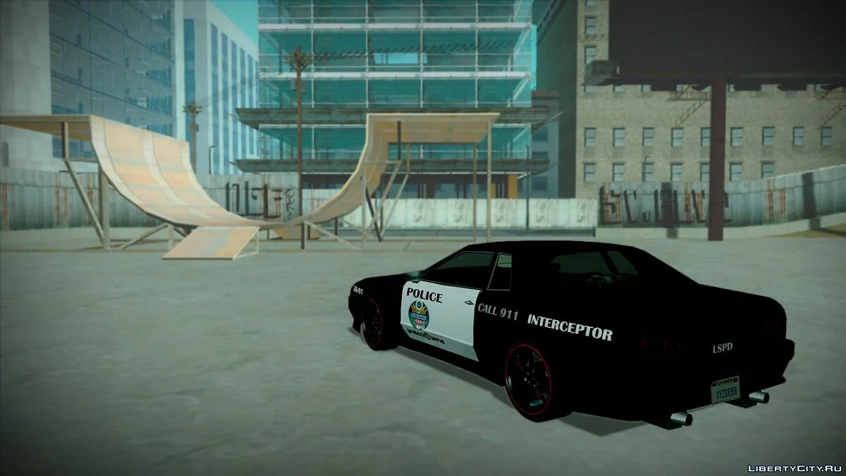 Elegy Police Vinyl / GTA San Andreas