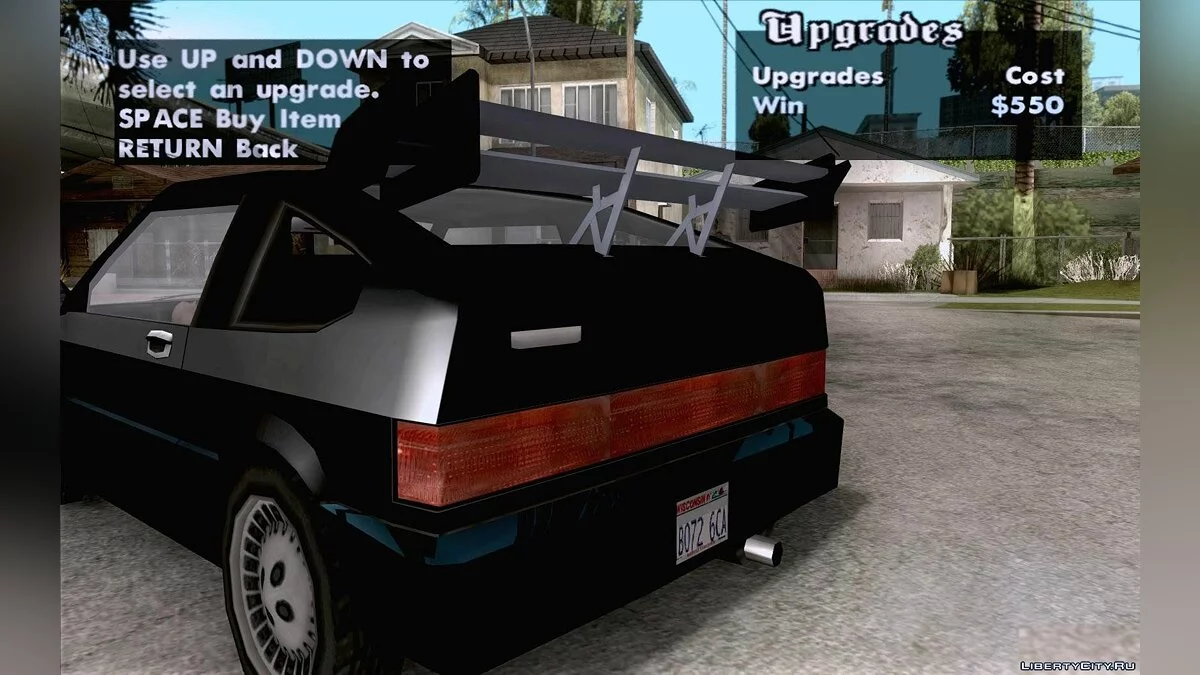 Новые запчасти для тюнинга / GTA San Andreas