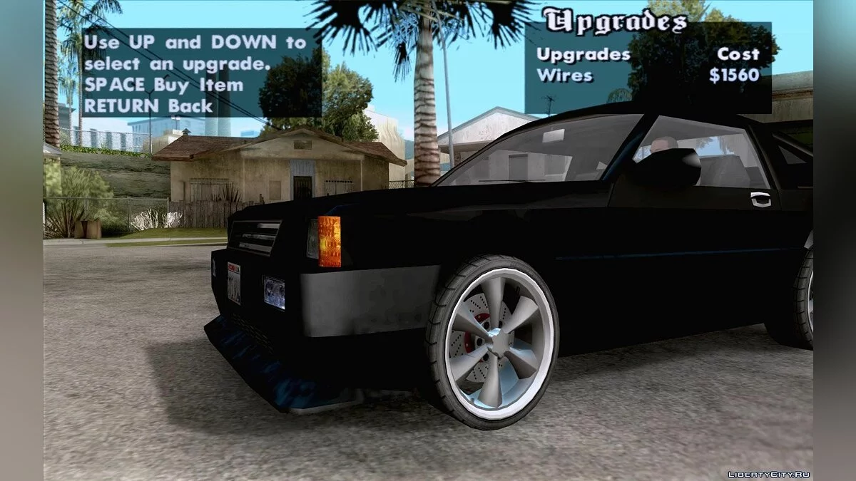Новые запчасти для тюнинга / GTA San Andreas