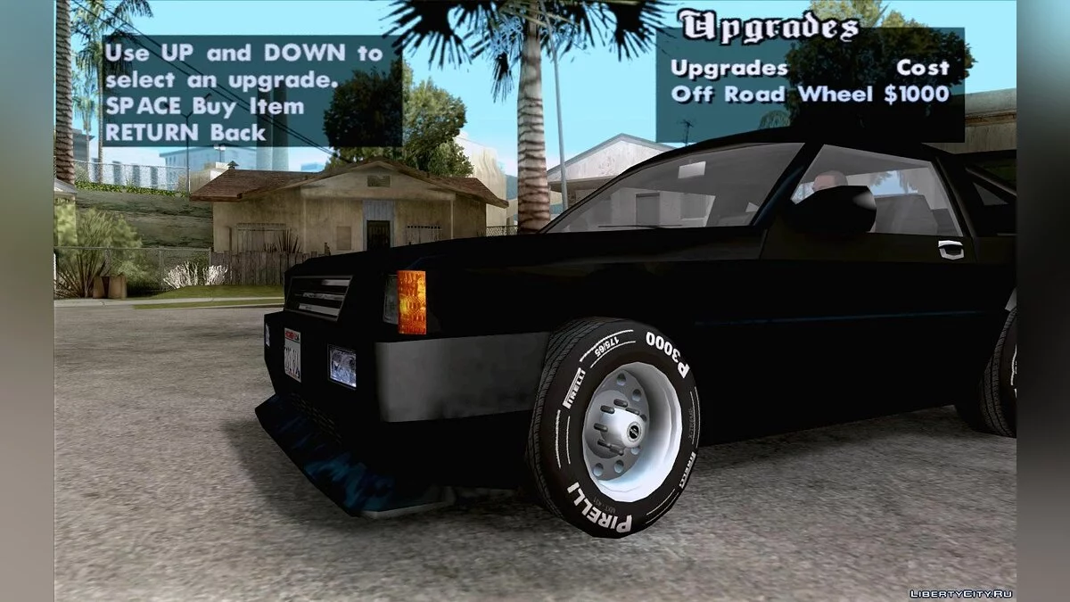 Новые запчасти для тюнинга / GTA San Andreas