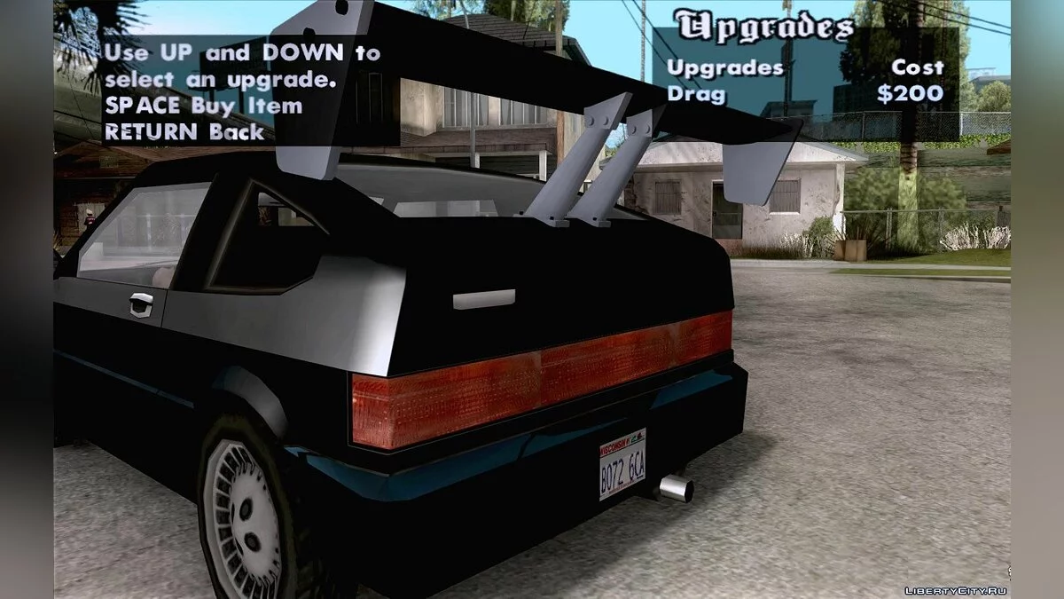 Новые запчасти для тюнинга / GTA San Andreas