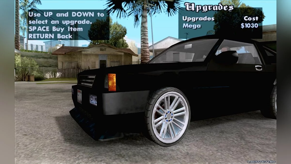 Новые запчасти для тюнинга / GTA San Andreas