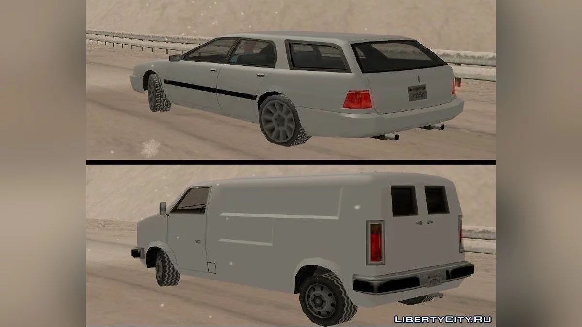 Winter Vehicle.txd / GTA San Andreas