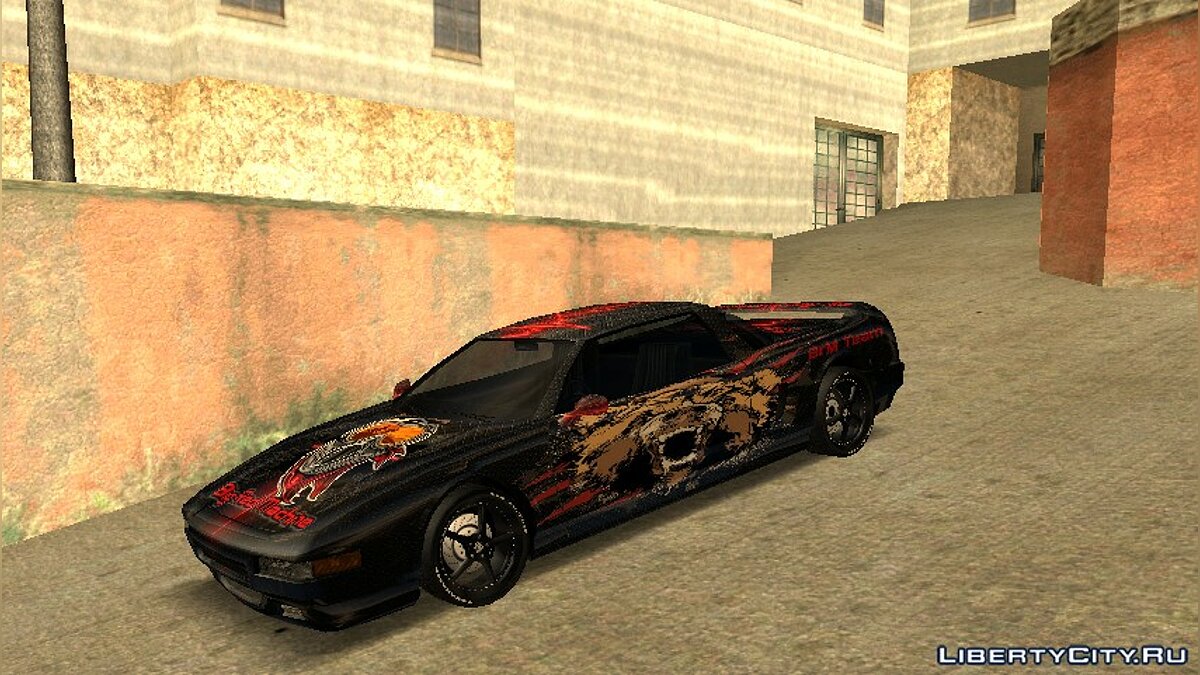 Скачать Винил для Infernus BrM для GTA San Andreas