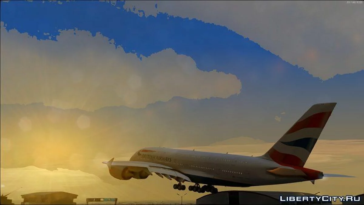 Airbus A380-800 Livery Pack / GTA San Andreas