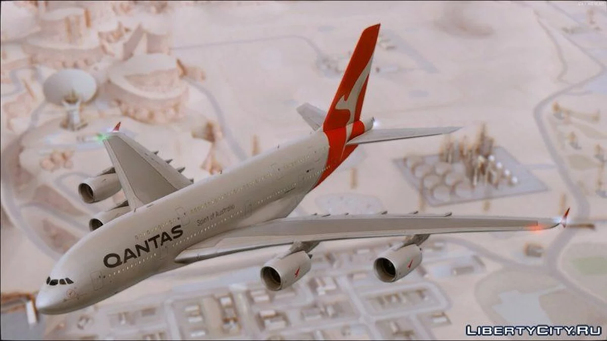 Airbus A380-800 Livery Pack / GTA San Andreas