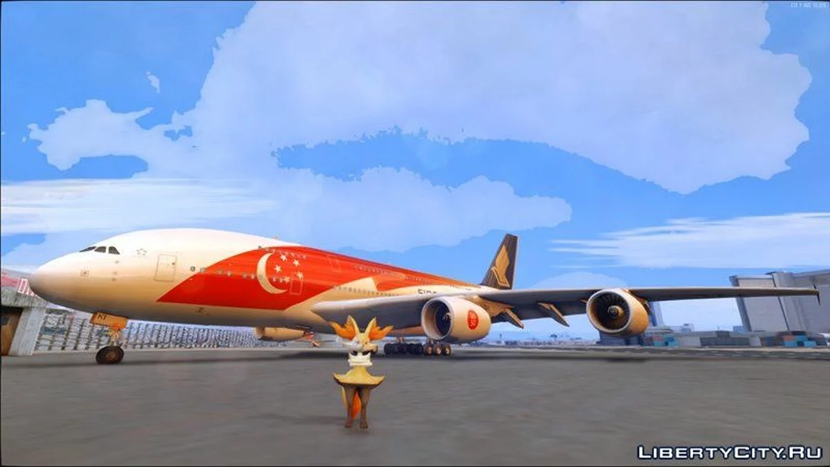 Airbus A380-800 Livery Pack / GTA San Andreas