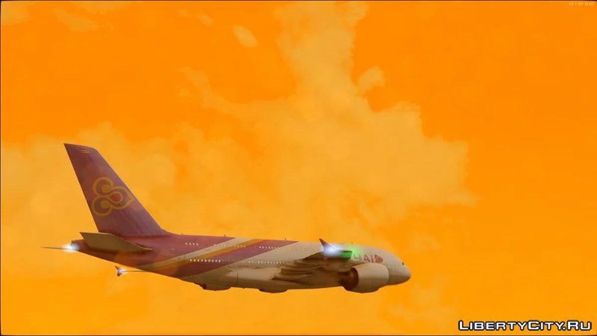 Airbus A380-800 Livery Pack / GTA San Andreas