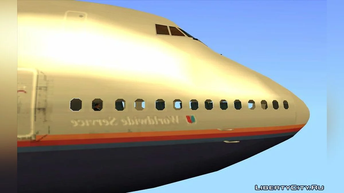 Боинг 747-100 United Airlines / GTA San Andreas