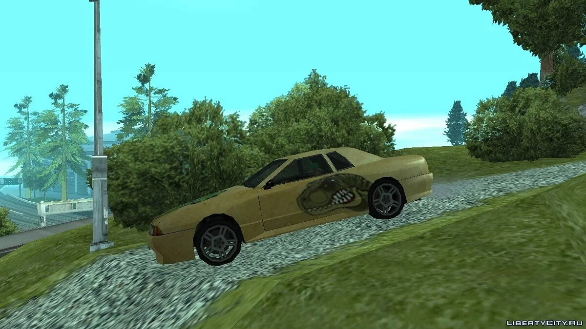 Dino paint jobs for Elegy / GTA San Andreas
