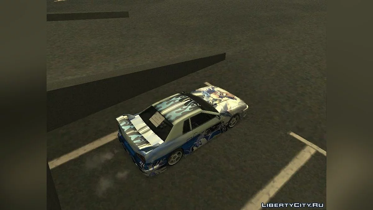 Покраска Star Guardian Soroka для Elegy / GTA San Andreas