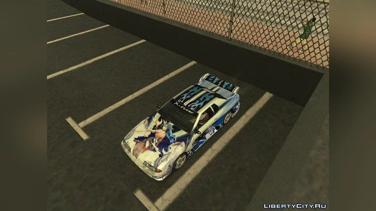 Покраска Star Guardian Soroka для Elegy / GTA San Andreas
