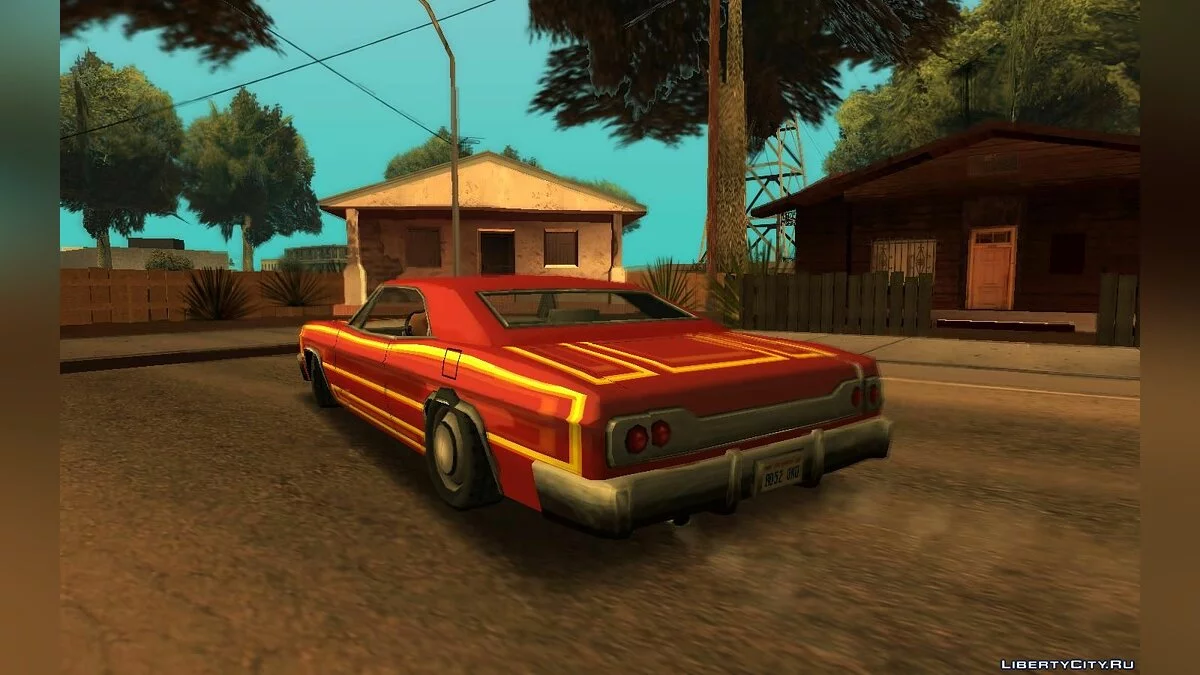 Оригинальные покрасочные работы для лоурайдеров в HD / GTA San Andreas