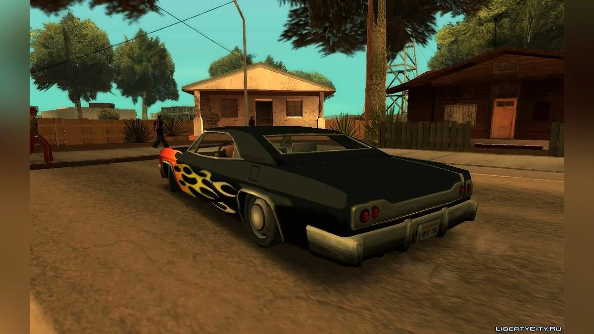Оригинальные покрасочные работы для лоурайдеров в HD / GTA San Andreas