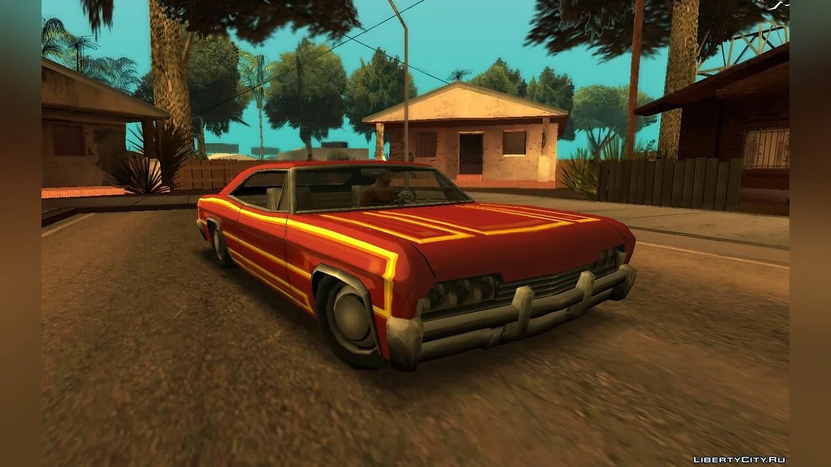 Оригинальные покрасочные работы для лоурайдеров в HD / GTA San Andreas