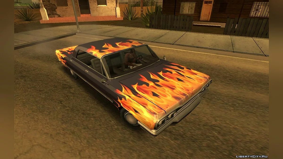 Оригинальные покрасочные работы для лоурайдеров в HD / GTA San Andreas