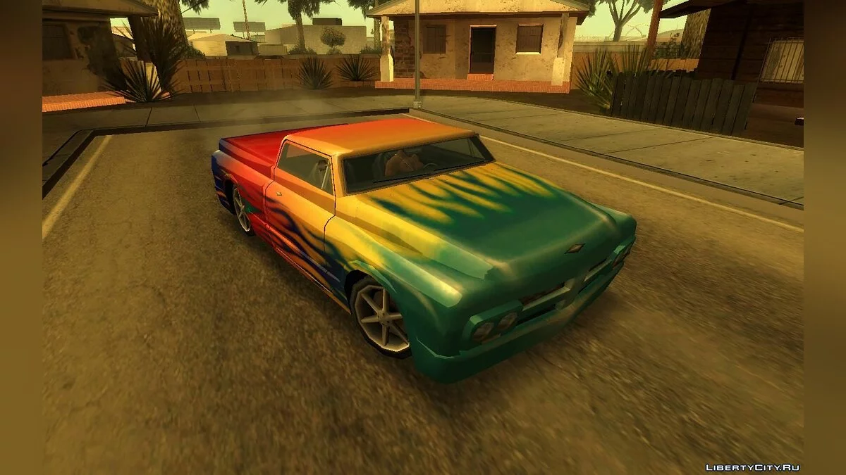 Оригинальные покрасочные работы для лоурайдеров в HD / GTA San Andreas