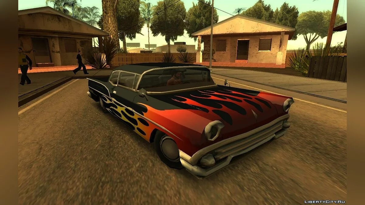 Оригинальные покрасочные работы для лоурайдеров в HD / GTA San Andreas
