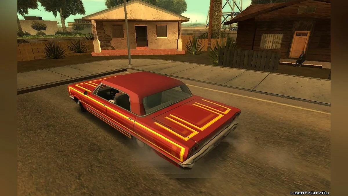 Оригинальные покрасочные работы для лоурайдеров в HD / GTA San Andreas