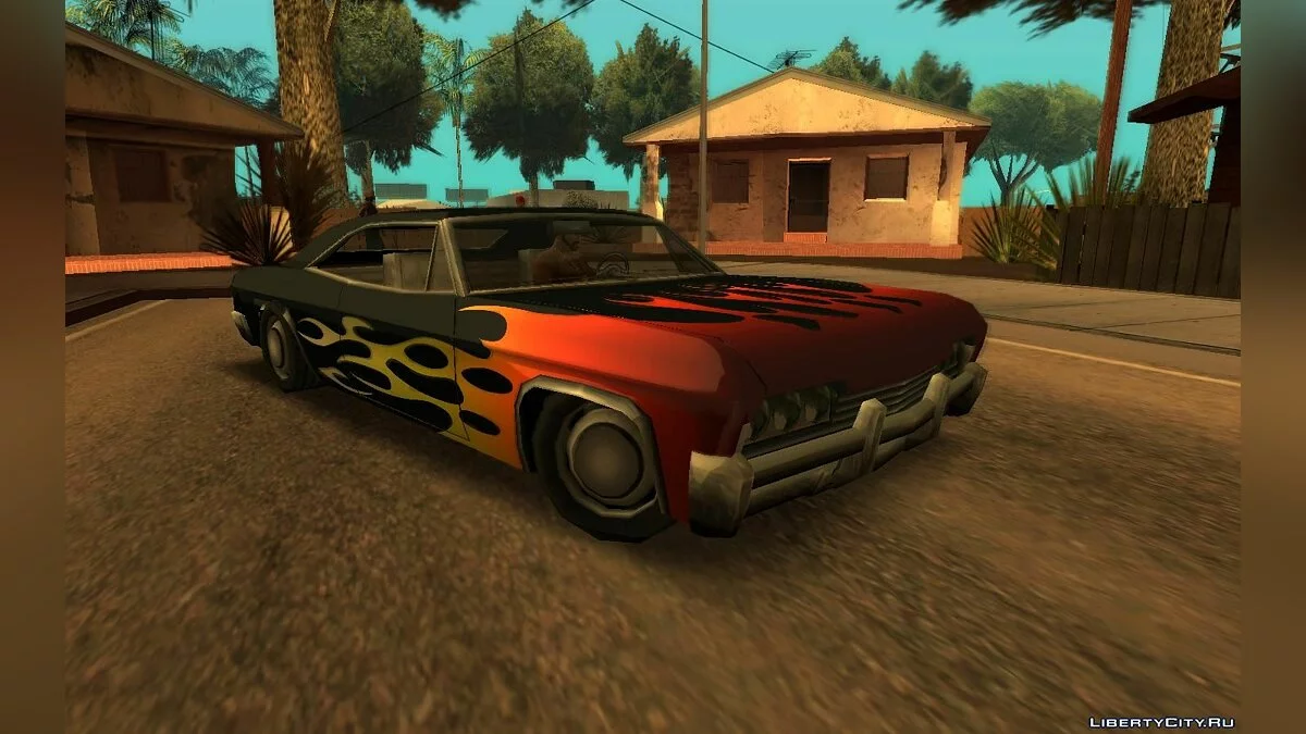 Оригинальные покрасочные работы для лоурайдеров в HD / GTA San Andreas