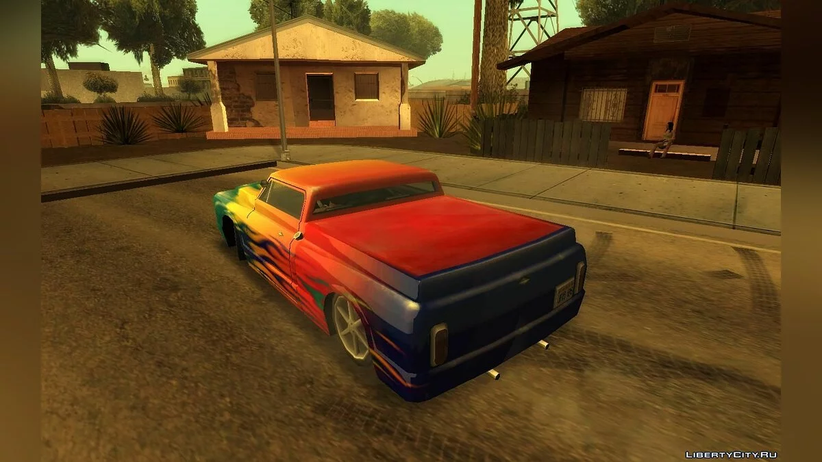 Оригинальные покрасочные работы для лоурайдеров в HD / GTA San Andreas