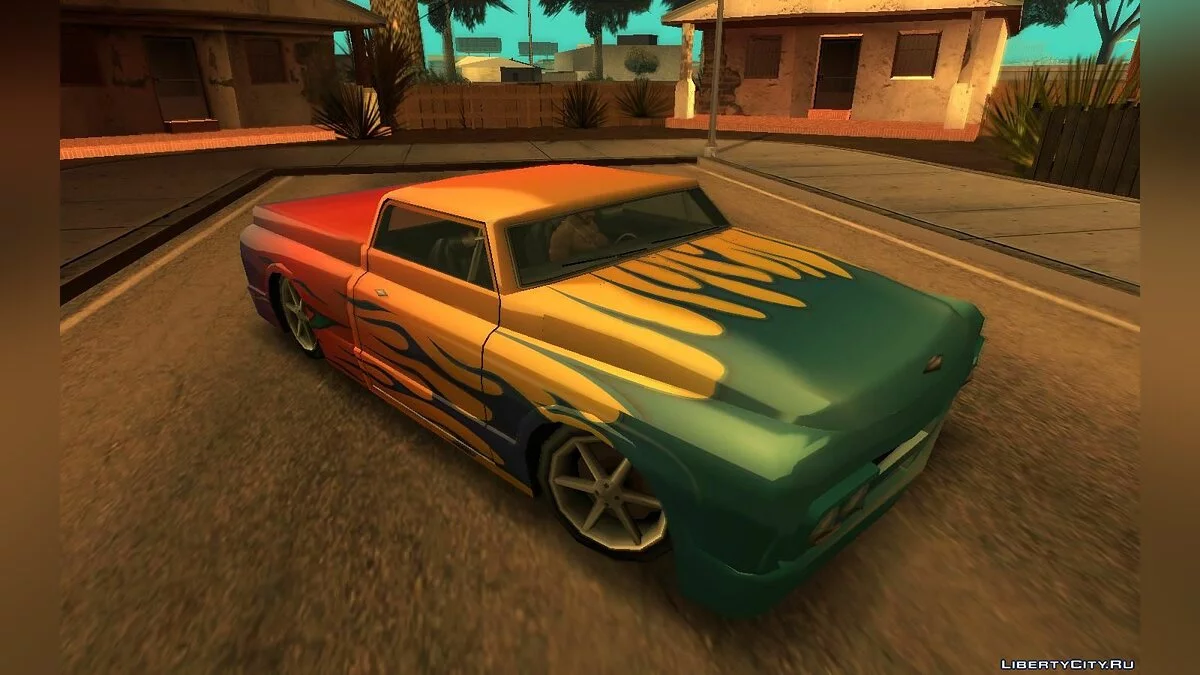 Оригинальные покрасочные работы для лоурайдеров в HD / GTA San Andreas