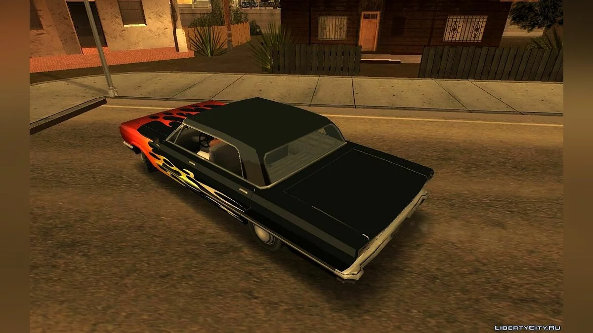 Оригинальные покрасочные работы для лоурайдеров в HD / GTA San Andreas