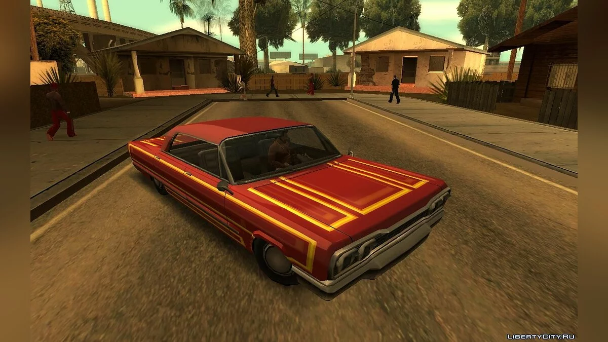 Оригинальные покрасочные работы для лоурайдеров в HD / GTA San Andreas