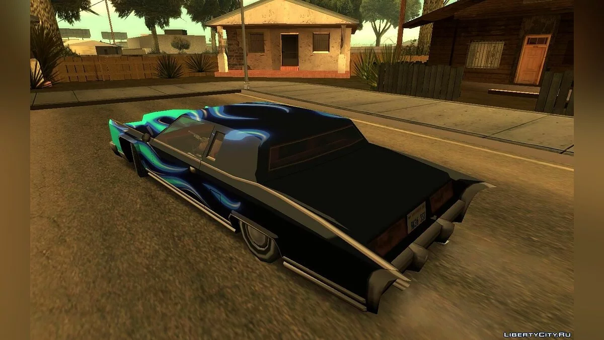 Оригинальные покрасочные работы для лоурайдеров в HD / GTA San Andreas