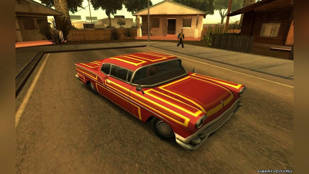 Оригинальные покрасочные работы для лоурайдеров в HD / GTA San Andreas