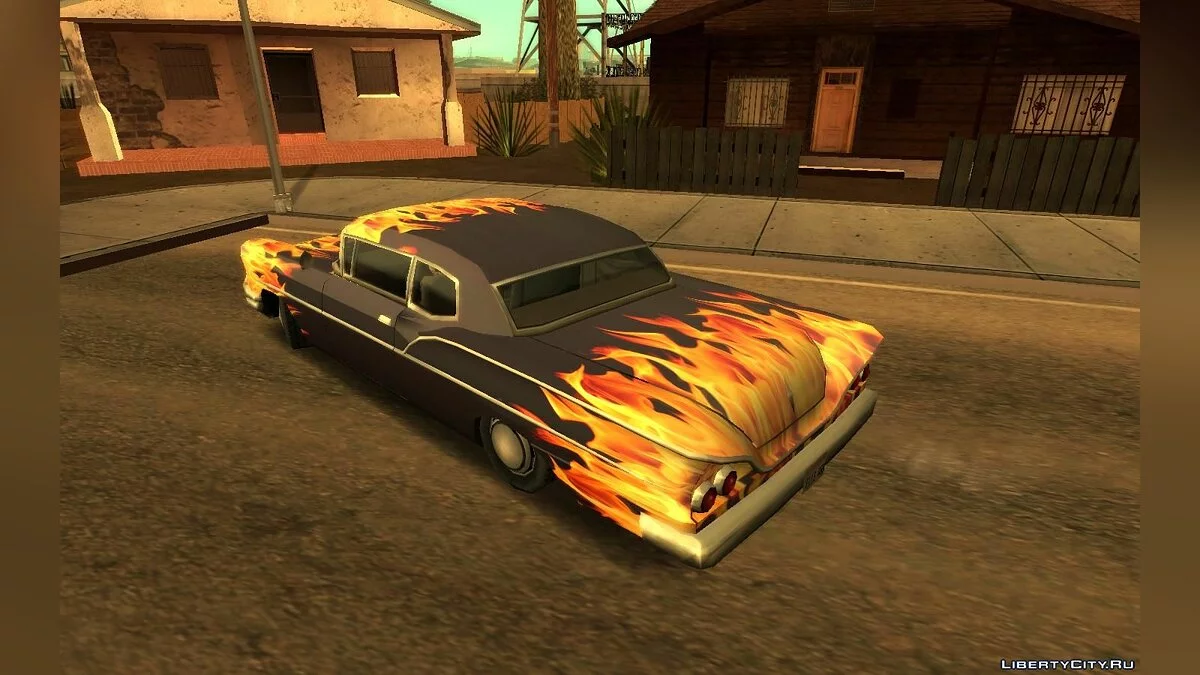 Оригинальные покрасочные работы для лоурайдеров в HD / GTA San Andreas