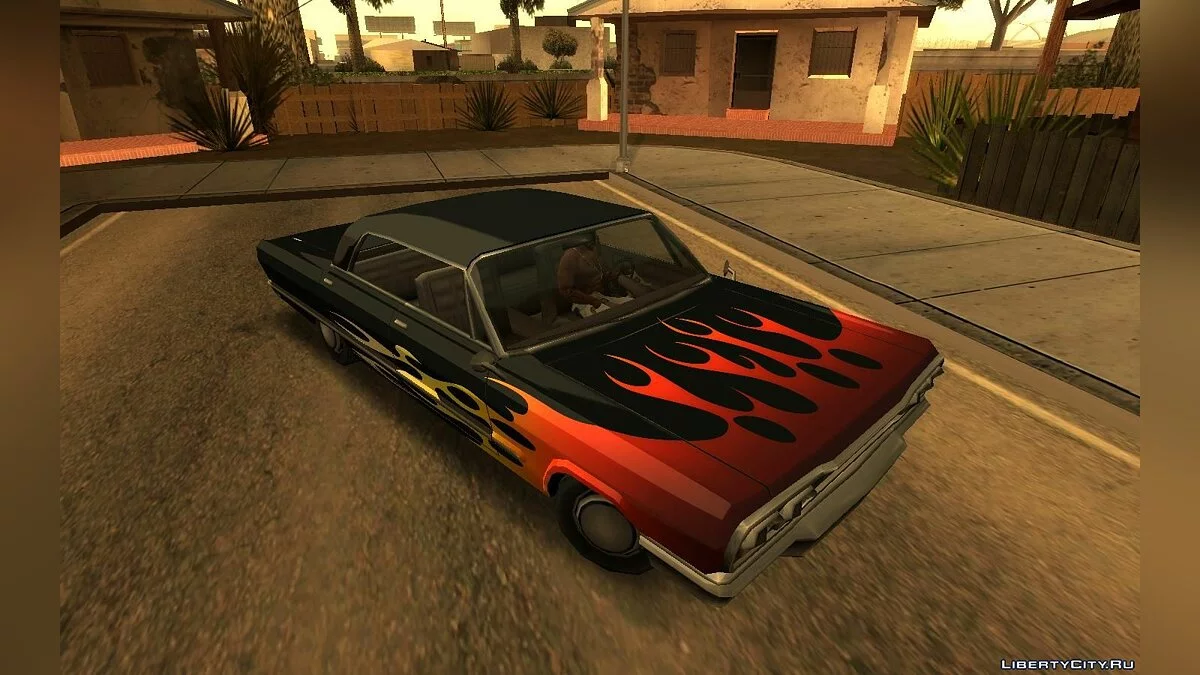 Оригинальные покрасочные работы для лоурайдеров в HD / GTA San Andreas