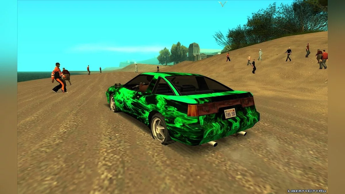 Покрасочные работы для Уранус / GTA San Andreas