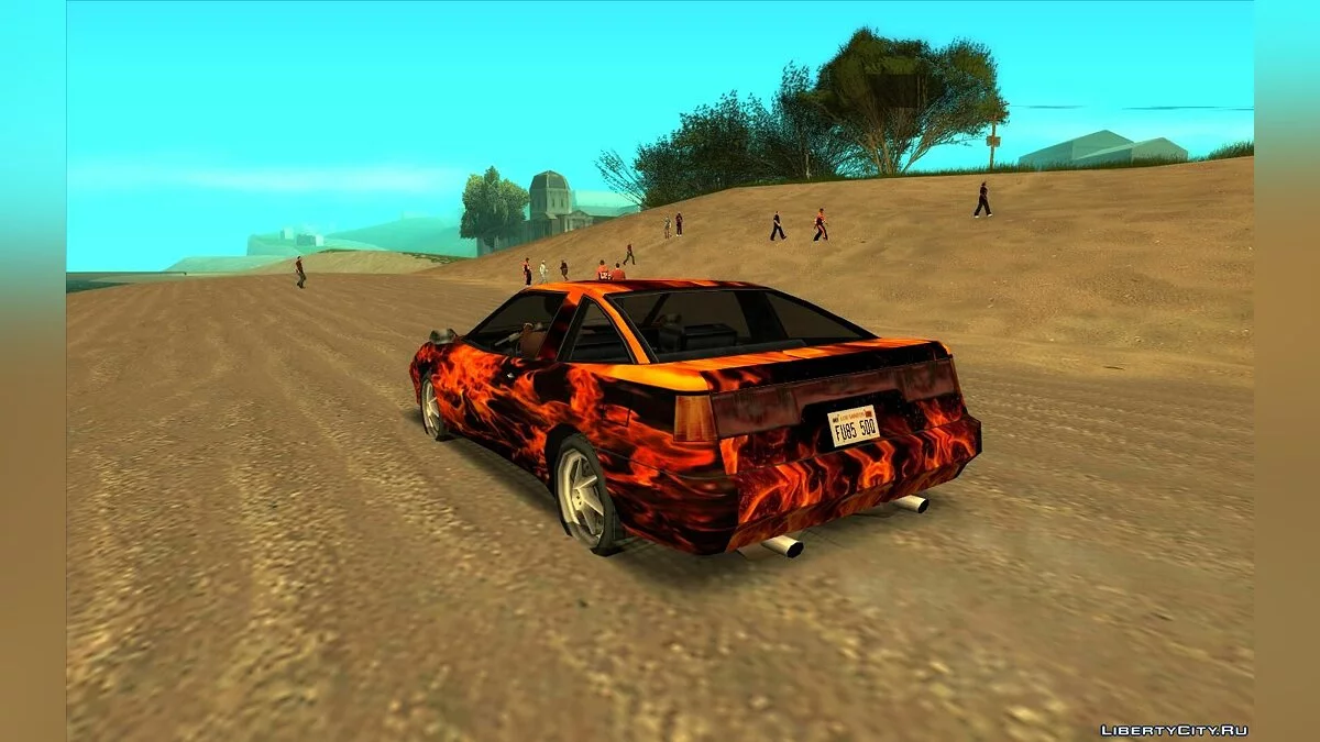 Покрасочные работы для Уранус / GTA San Andreas
