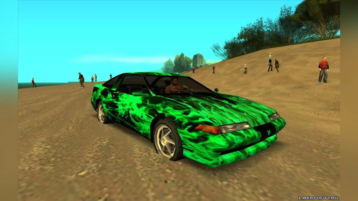 Покрасочные работы для Уранус / GTA San Andreas