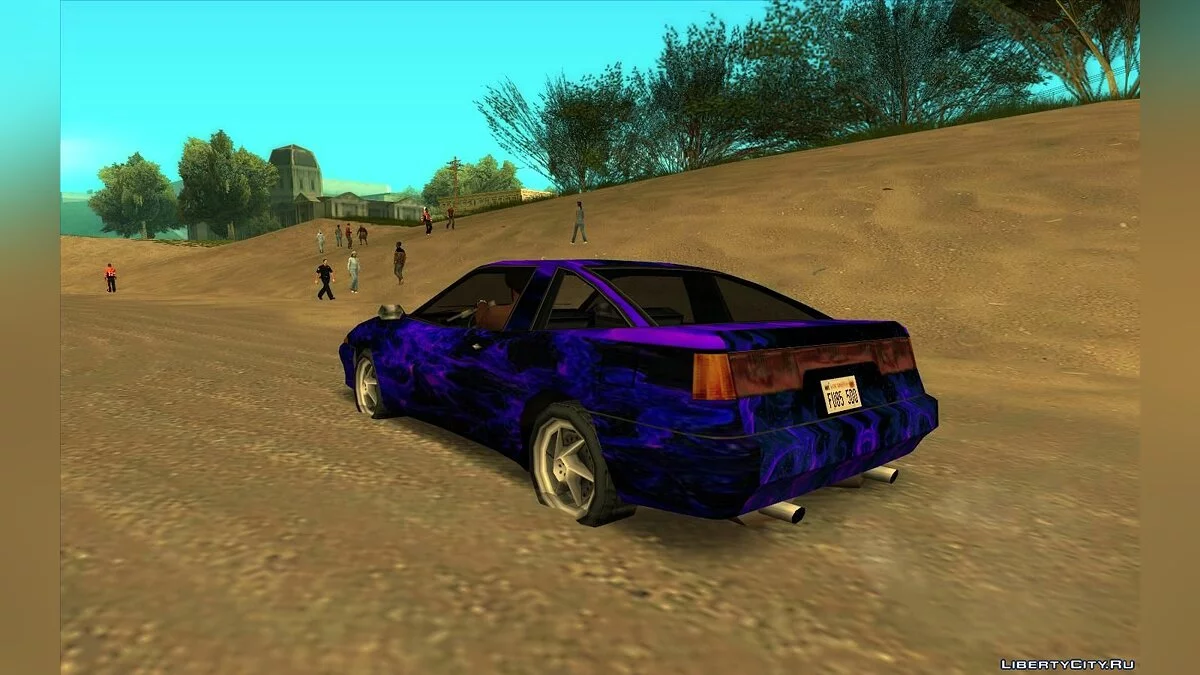 Покрасочные работы для Уранус / GTA San Andreas