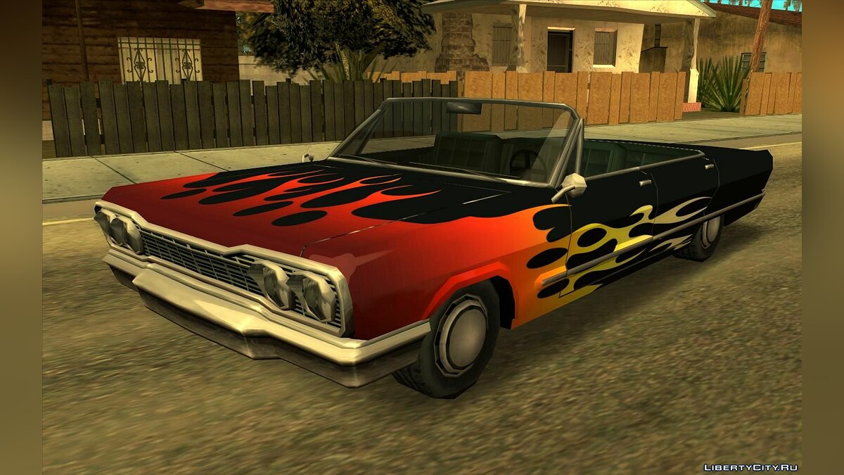 Файлы для GTA San Andreas: машины, моды, скины