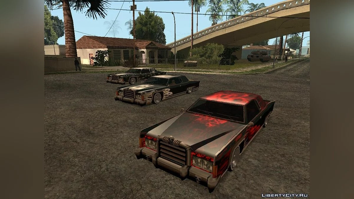 Skull Paint Jobs Ramington / GTA San Andreas