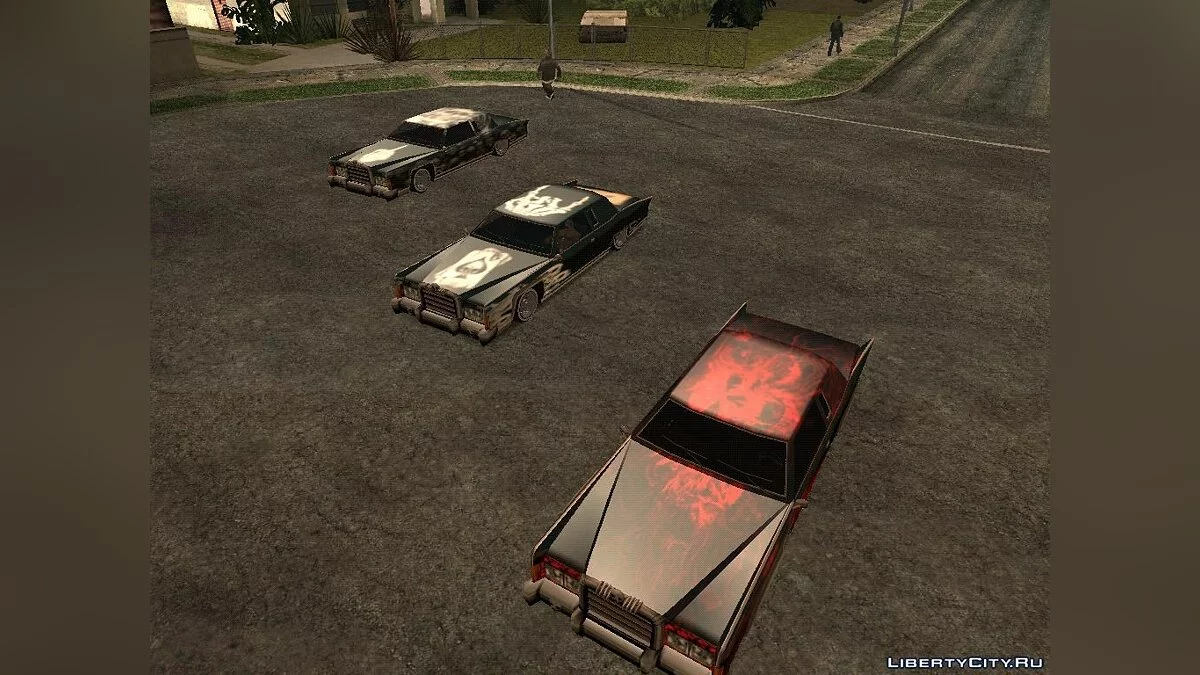 Skull Paint Jobs Ramington / GTA San Andreas
