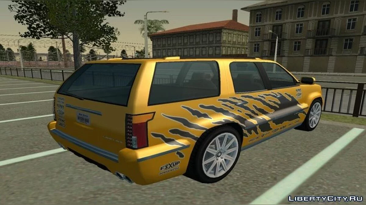 Покрасочная работа для Albany Cavalcade II (стиль NFS UG2) / GTA San Andreas