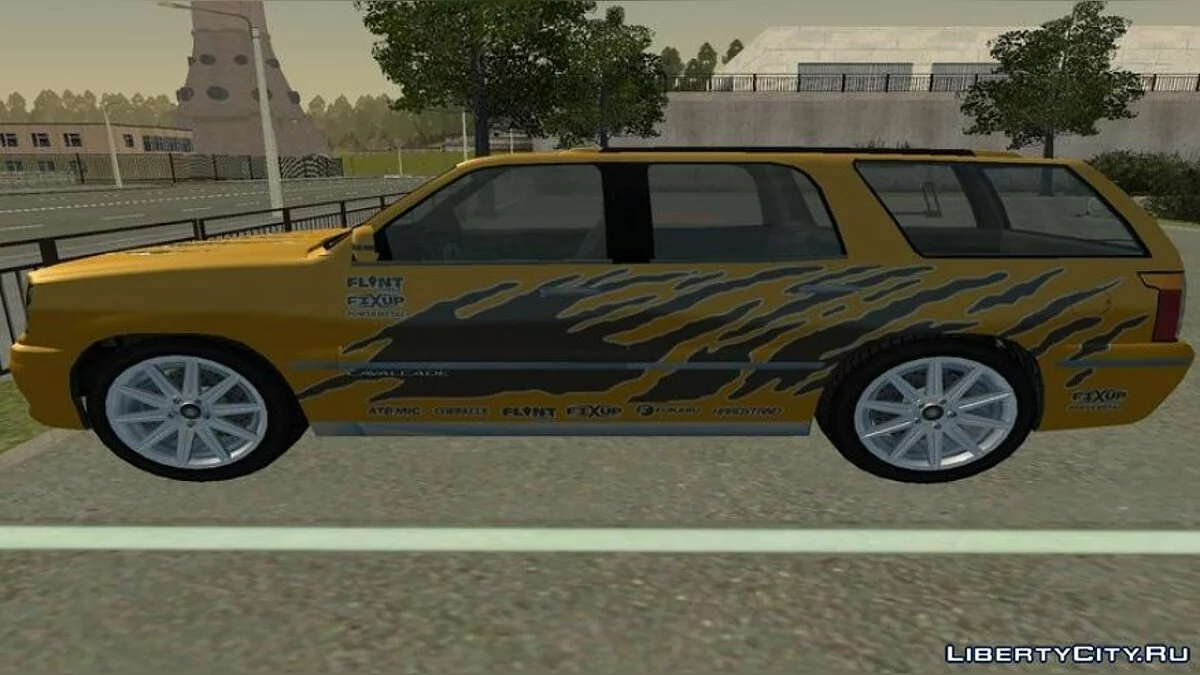 Покрасочная работа для Albany Cavalcade II (стиль NFS UG2) / GTA San Andreas
