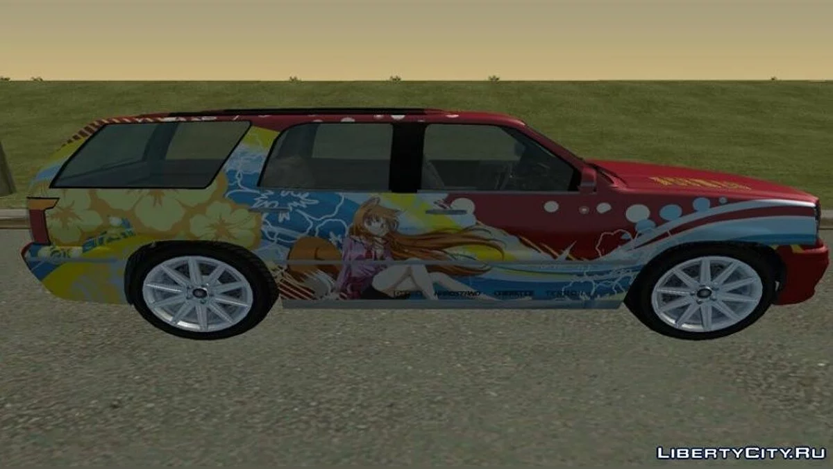 Покрасочная работа для Albany Cavalcade II (Holo Paintjob) / GTA San Andreas