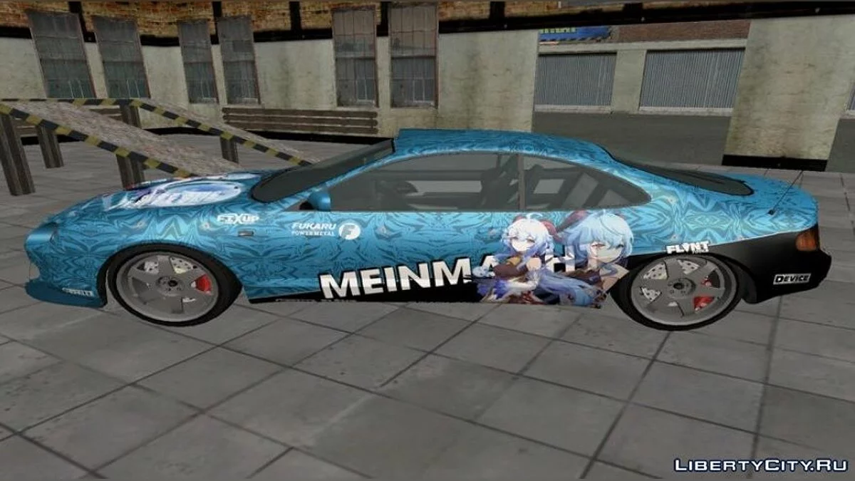 Karin Calico GTF - Ganyu Paintjob / GTA San Andreas