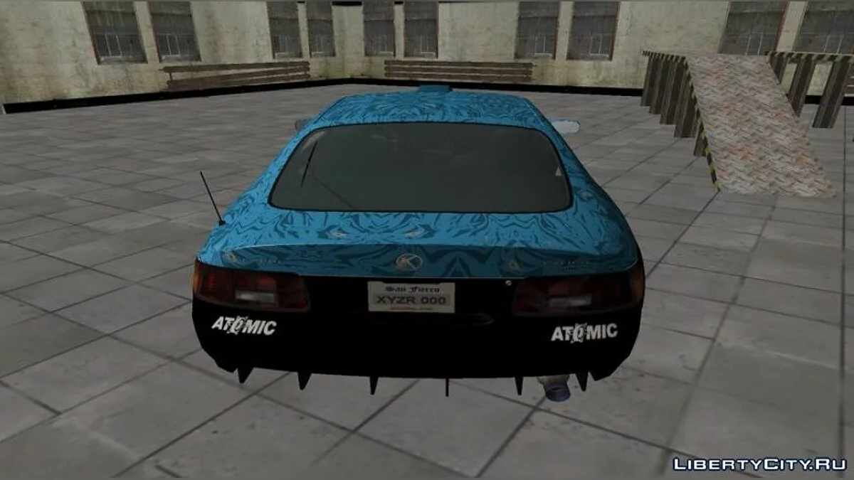 Karin Calico GTF - Ganyu Paintjob / GTA San Andreas