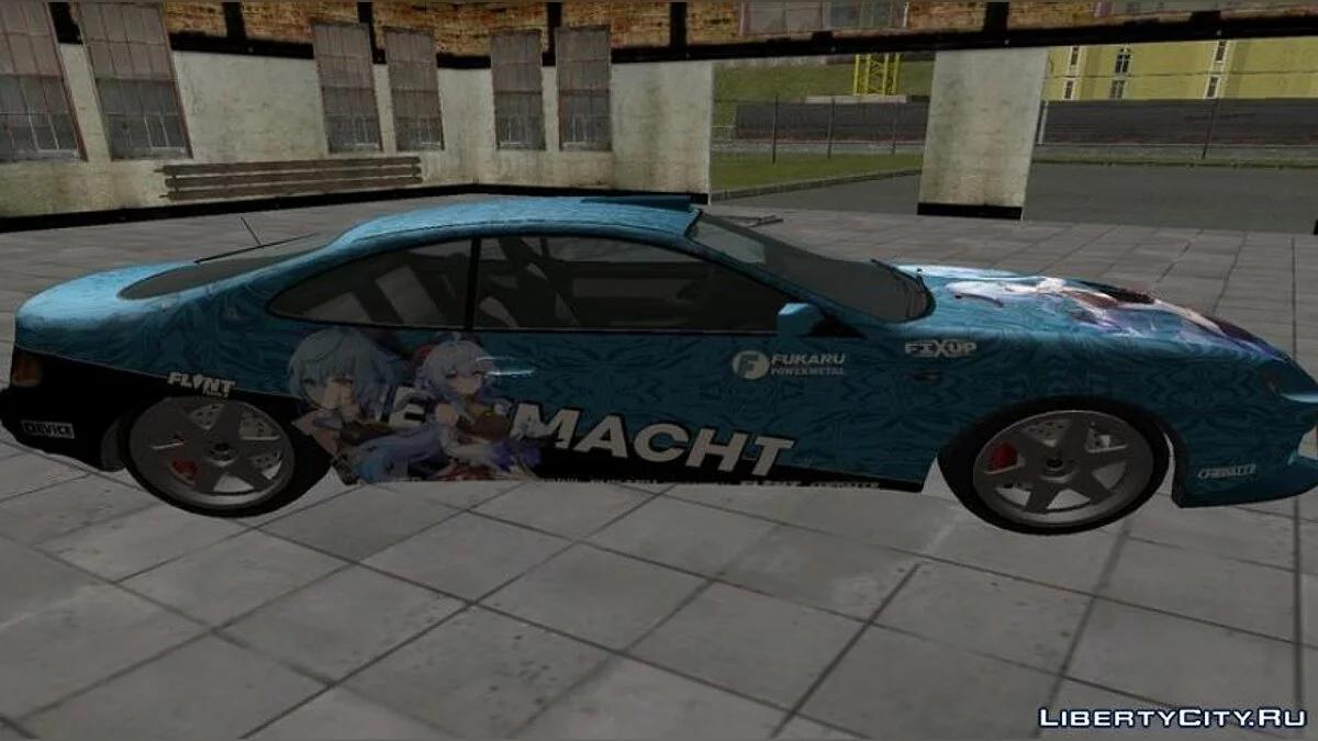 Karin Calico GTF - Ganyu Paintjob / GTA San Andreas