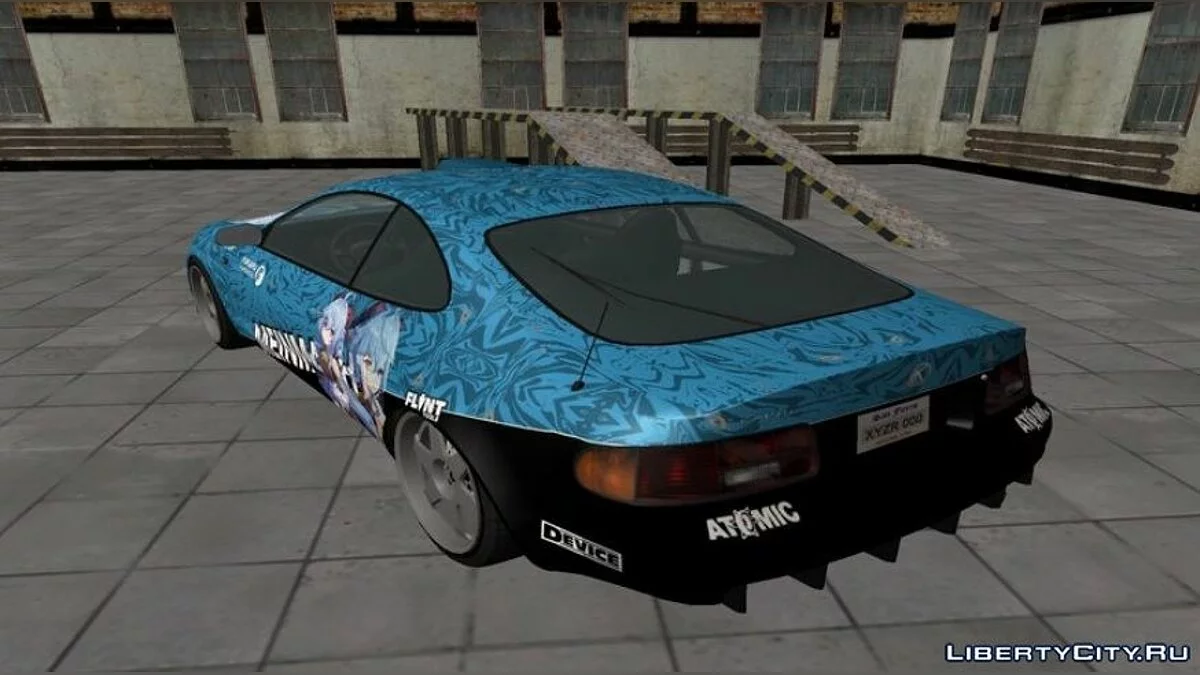 Karin Calico GTF - Ganyu Paintjob / GTA San Andreas