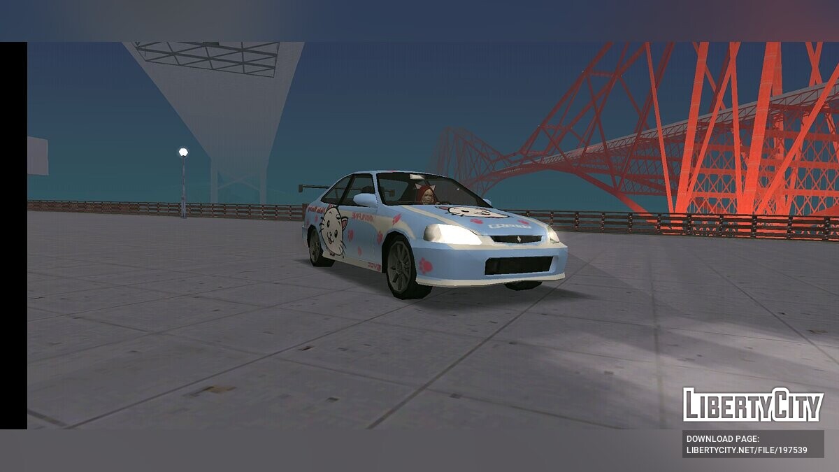 Скачать Новые винилы для Honda Civic для GTA San Andreas