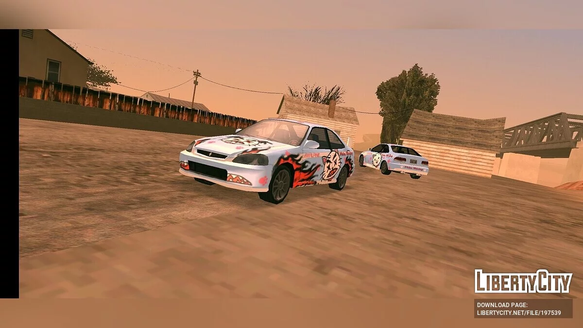 Новые винилы для Honda Civic / GTA San Andreas